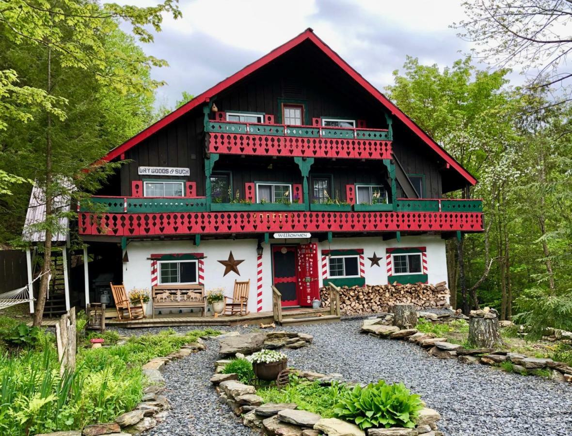 Grunberg Haus Inn & Cabins Waterbury Buitenkant foto